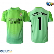 Moški Nogometni dresi Real Madrid Thibaut Courtois #1 Vratar Gostujoči 2025-26 Kratek Rokav